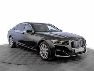 2020 BMW 7 серии Long 730Ld xDrive VI (G11/G12) Рестайлинг, чёрный, 4500000 рублей, вид 3