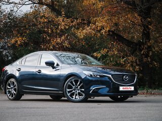 2016 Mazda 6 III (GJ) Рестайлинг, синий, 1950000 рублей, вид 4
