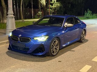 2022 BMW 2 серии M240i xDrive G42, синий, 5800000 рублей, вид 1