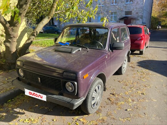 2001 Lada (ВАЗ) 2121 (4x4) I Рестайлинг, фиолетовый, 375000 рублей - вид 6
