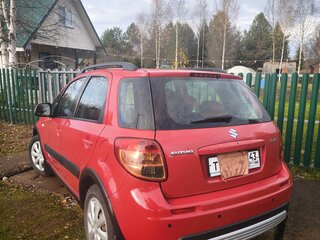 2014 Suzuki SX4 I (Classic) Рестайлинг, красный, 1003000 рублей, вид 3