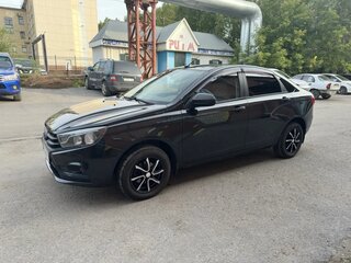 2016 Lada (ВАЗ) Vesta I, чёрный, 670000 рублей, вид 2