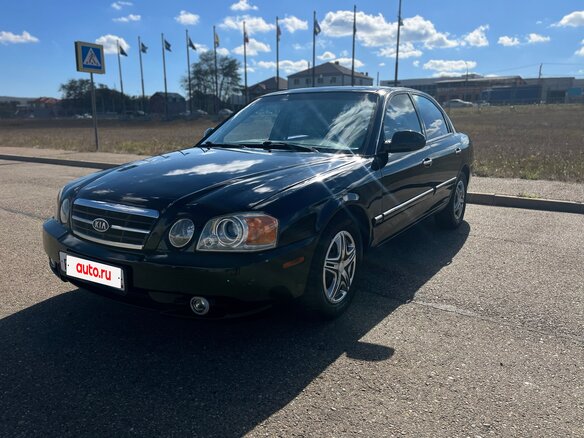 2003 Kia Optima I Рестайлинг, чёрный