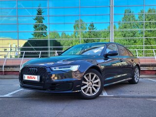 2016 Audi A6 IV (C7) Рестайлинг, чёрный, 1990000 рублей, вид 1