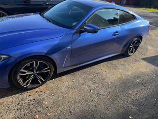 2020 BMW 4 серии 420d G22, G23, G26, синий, 3700000 рублей, вид 3