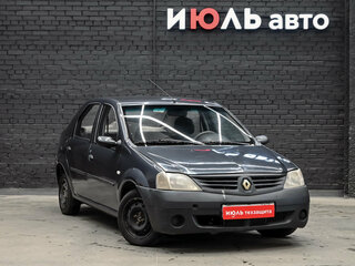 2008 Renault Logan I, чёрный, 260000 рублей, вид 3
