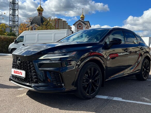 2023 Lexus RX 500h V, чёрный, 8100000 рублей - вид 4