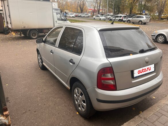 2004 Skoda Fabia I Рестайлинг, серебристый, 200000 рублей - вид 6