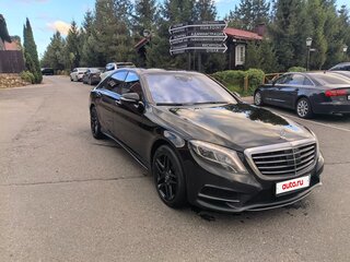 2014 Mercedes-Benz S-Класс 350 CDI BlueTEC Long 7G-TRONIC VI (W222, C217), чёрный, 3500000 рублей, вид 2