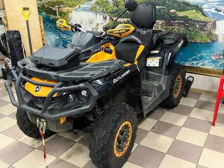 2016 BRP Can-Am Outlander Max XT-P 650T, оранжевый, 1090000 рублей, вид 1