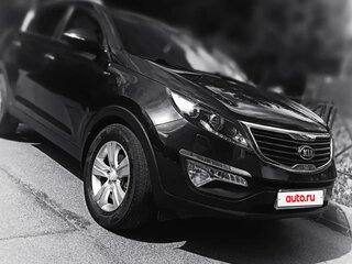 2013 Kia Sportage III, чёрный, 1139000 рублей, вид 2