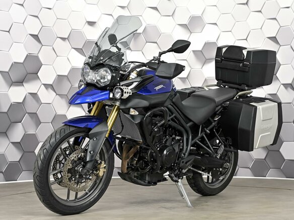 2013 Triumph Tiger 800, синий, 599000 рублей - вид 1