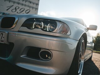 2002 BMW 3 серии 325i IV (E46), серебристый, 1050000 рублей, вид 2