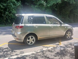 2004 Mazda 2 I (DY), серый, 370000 рублей, вид 3