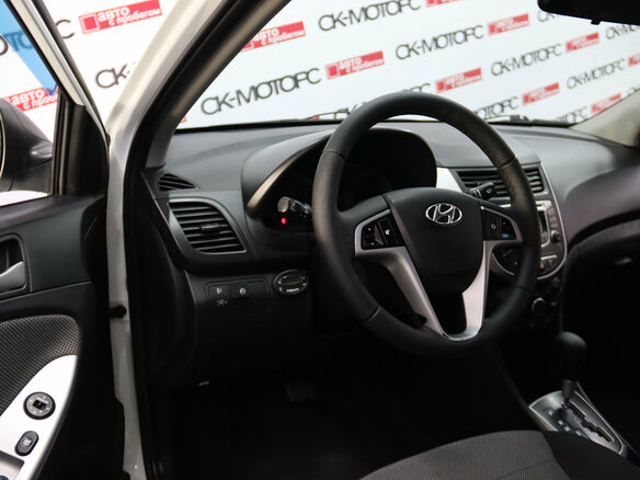 2013 Hyundai Solaris I, белый - вид 6