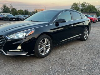 2019 Hyundai Sonata VII (LF) Рестайлинг, чёрный, 1825000 рублей, вид 3