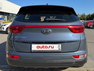 2018 Kia Sportage IV, синий, 1797000 рублей, вид 4