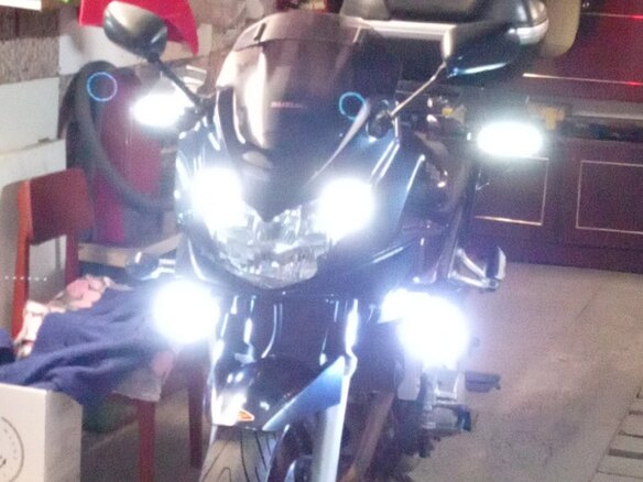 2009 Suzuki Bandit GSF 650, синий, 610000 рублей - вид 1