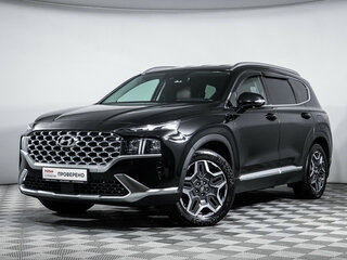 2022 Hyundai Santa Fe IV Рестайлинг, чёрный, 4175000 рублей, вид 1