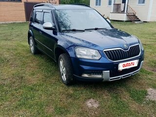 2014 Skoda Yeti I Рестайлинг, синий, 1050000 рублей, вид 4