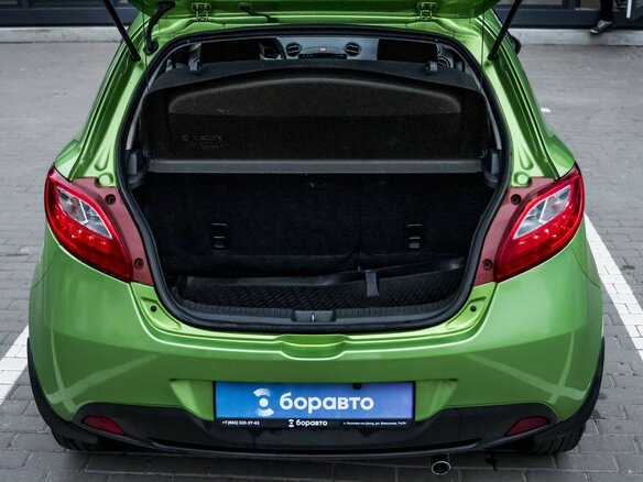 2012 Mazda 2 II Рестайлинг (DE2), зелёный, 843000 рублей - вид 27