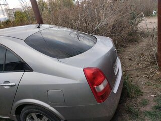 2005 Nissan Primera III (P12), серебристый, 230000 рублей, вид 4