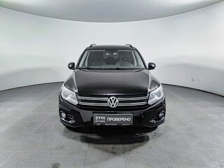 2014 Volkswagen Tiguan I Рестайлинг, чёрный, 1430000 рублей, вид 2