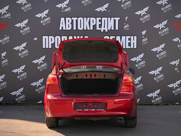 2008 Mitsubishi Lancer X, красный, 835000 рублей - вид 6