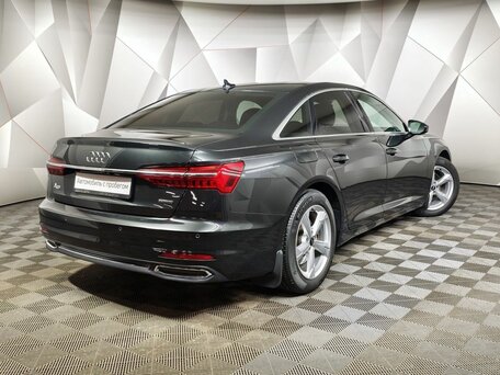 2021 Audi A6 45 TFSI V (C8), чёрный, 4273872 рублей, вид 2