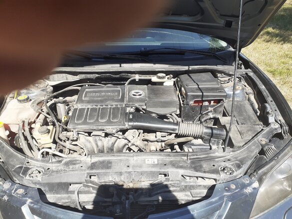 2008 Mazda 3 I (BK) Рестайлинг, серый - вид 8