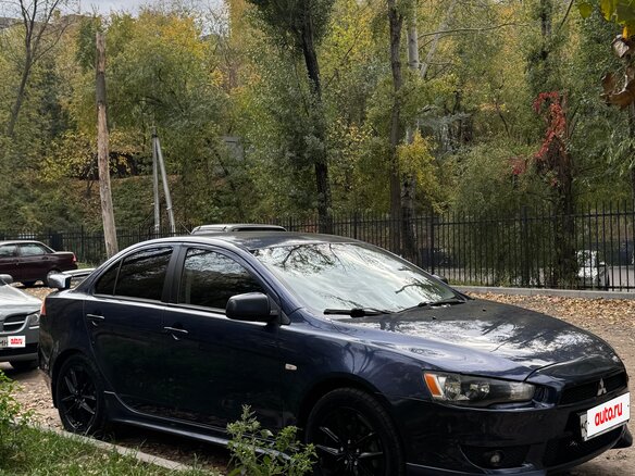 2008 Mitsubishi Lancer X, синий, 900000 рублей - вид 6
