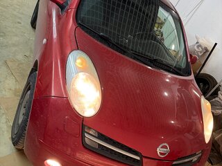 2007 Nissan Micra III (K12), красный, 600000 рублей, вид 2