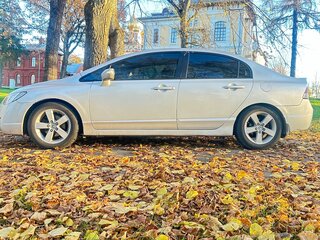 2008 Honda Civic VIII, серебристый, 535000 рублей, вид 5