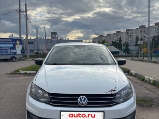 2018 Volkswagen Polo V Рестайлинг, белый, 750000 рублей, вид 1