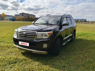 2012 Toyota Land Cruiser 200 Series Рестайлинг 1, чёрный, 4350000 рублей, вид 3