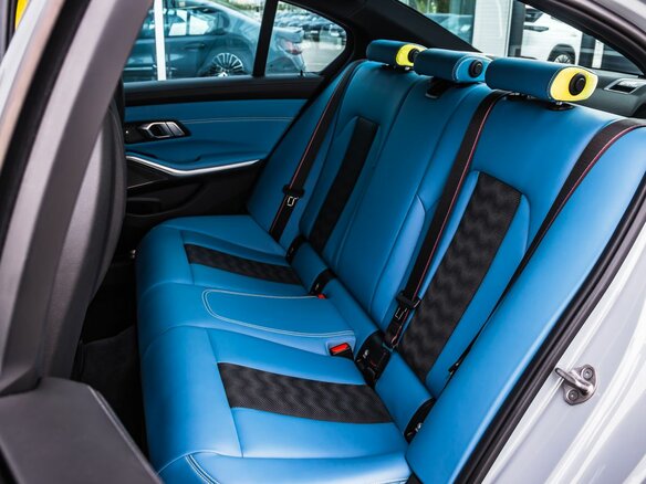 2022 BMW M3 Competition Package VI (G80), серый, 10730000 рублей - вид 14