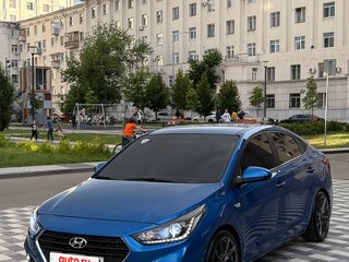 2019 Hyundai Solaris II, синий, 1450000 рублей, вид 1
