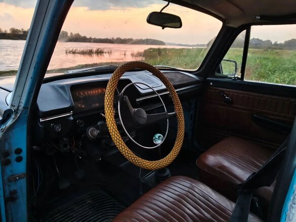 1975 Москвич 412 ИЭ, голубой, 75000 рублей - вид 14