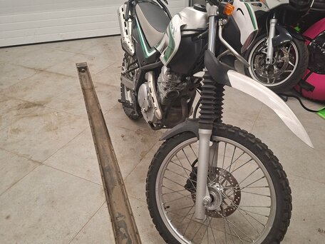 2009 Yamaha XT250 Serow, зелёный, 420000 рублей, вид 1