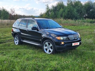 2004 BMW X5 4.4i I (E53) Рестайлинг, чёрный, 1280000 рублей, вид 3