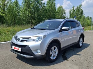 2013 Toyota RAV4 IV (XA40), серебристый, 1860000 рублей, вид 1