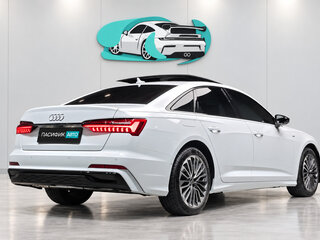 2025 Audi A6 45 TFSI V (C8) Рестайлинг, белый, 7480500 рублей, вид 4