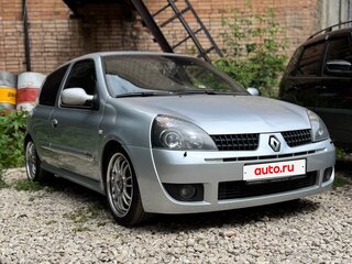 2003 Renault Clio RS II Рестайлинг, серебристый, 888000 рублей, вид 1