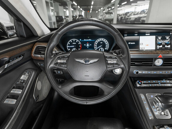 2019 Genesis G90 I Рестайлинг, чёрный, 2690000 рублей - вид 9