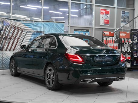 2019 Mercedes-Benz C-Класс 180 IV (W205) Рестайлинг, зелёный, 2745000 рублей, вид 4