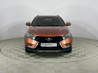2018 Lada (ВАЗ) Vesta SW Cross I, оранжевый, 980000 рублей, вид 2