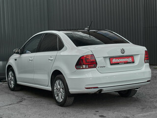 2019 Volkswagen Polo V Рестайлинг, белый, 1230000 рублей, вид 4