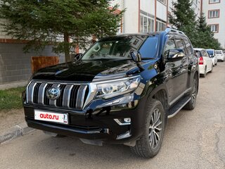 2018 Toyota Land Cruiser Prado 150 Series Рестайлинг 2, чёрный, 4240000 рублей, вид 1
