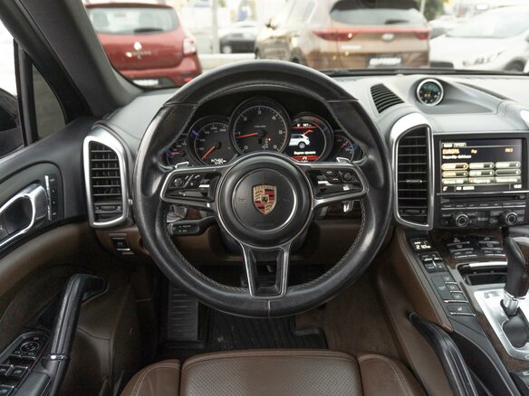 2015 Porsche Cayenne Diesel II Рестайлинг (958), чёрный, 3849000 рублей - вид 13