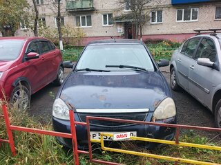 2011 Lada (ВАЗ) Priora I, синий, 110000 рублей, вид 1